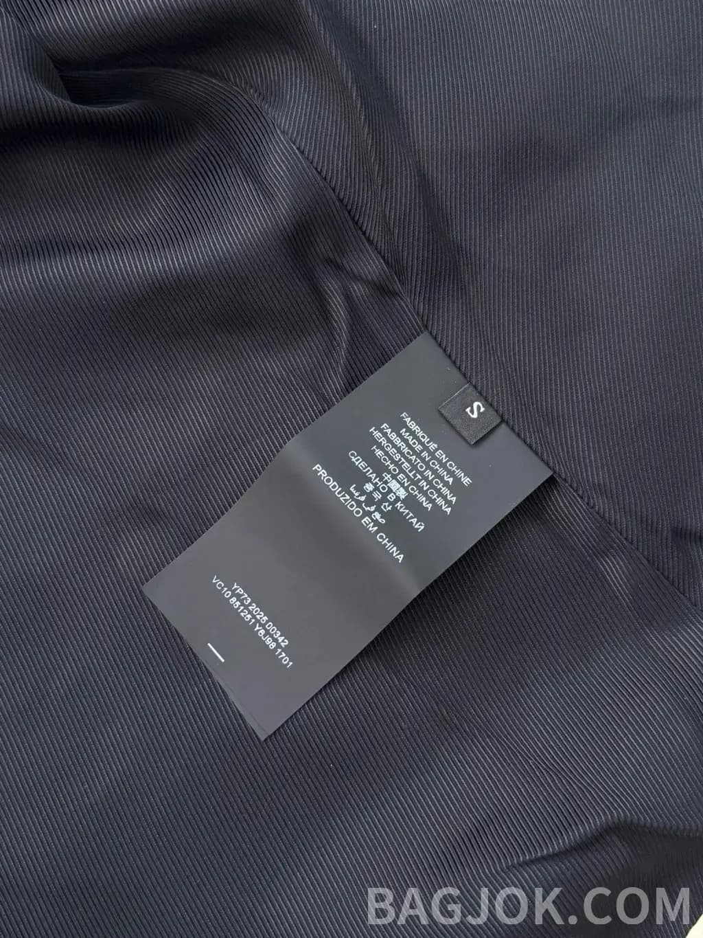 생로랑 SAINT LAURENT 컬러 블록 스트라이프 집업 자켓 상세 이미지