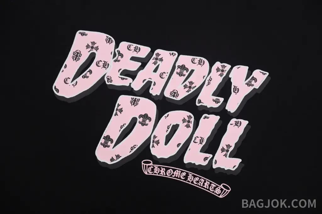 크롬하츠 CHROME HEARTS DEADLY DOLL 오버사이즈 티셔츠 상세 이미지