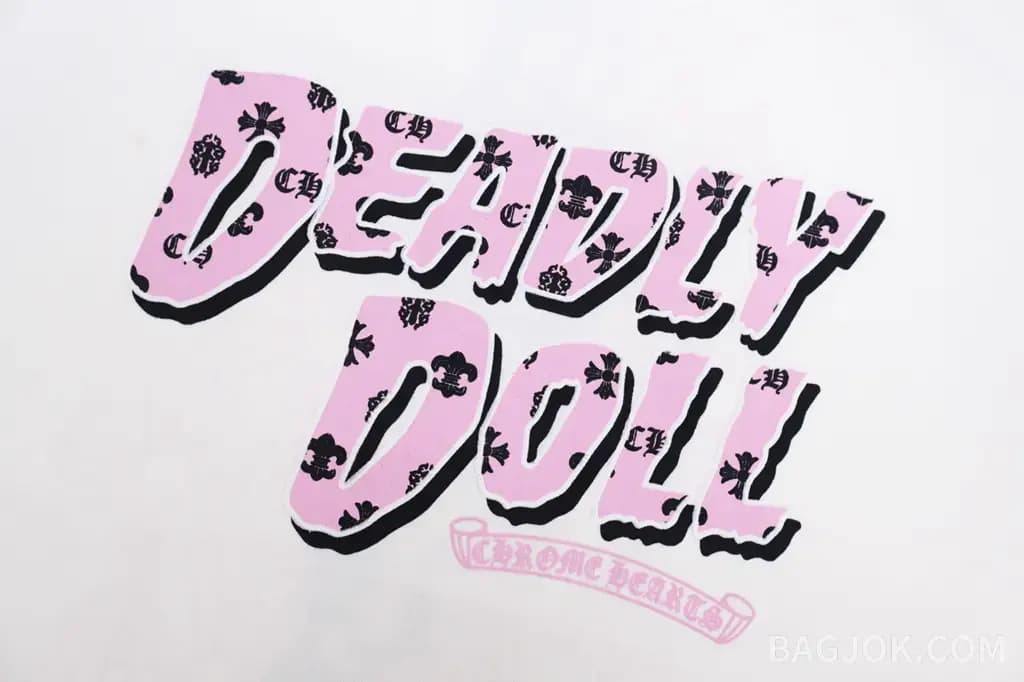 크롬하츠 CHROME HEARTS DEADLY DOLL 오버사이즈 티셔츠 상세 이미지