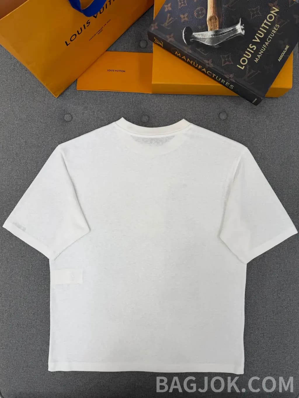 루이비통 LOUIS VUITTON 빈티지 러기지 프린트 오버사이즈 티셔츠 상세 이미지