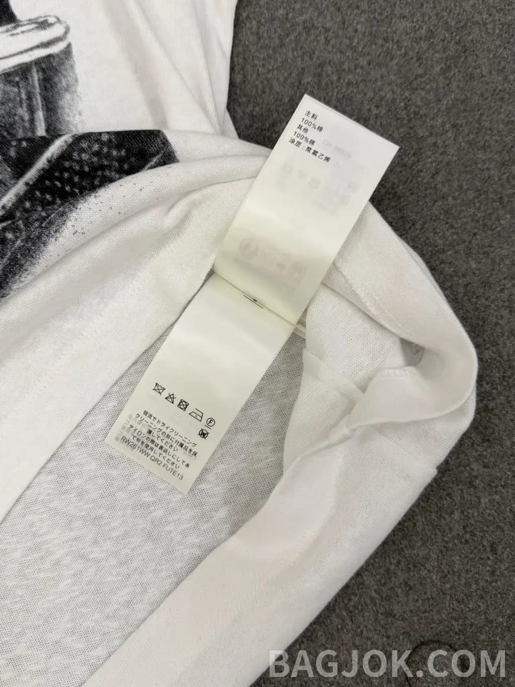 루이비통 LOUIS VUITTON 빈티지 러기지 프린트 오버사이즈 티셔츠 상세 이미지