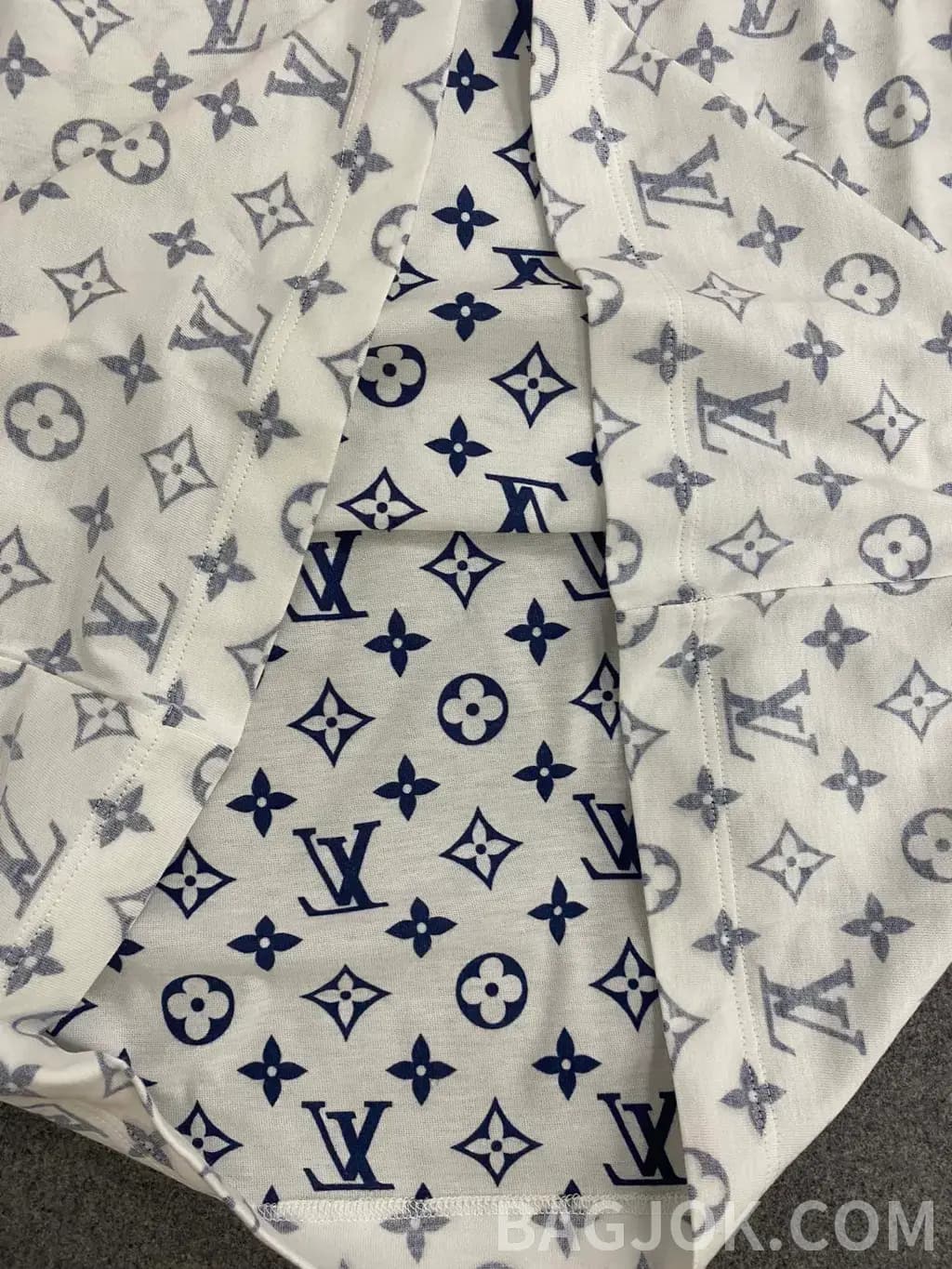 루이비통 LOUIS VUITTON 올오버 모노그램 체인 반팔 티셔츠 상세 이미지