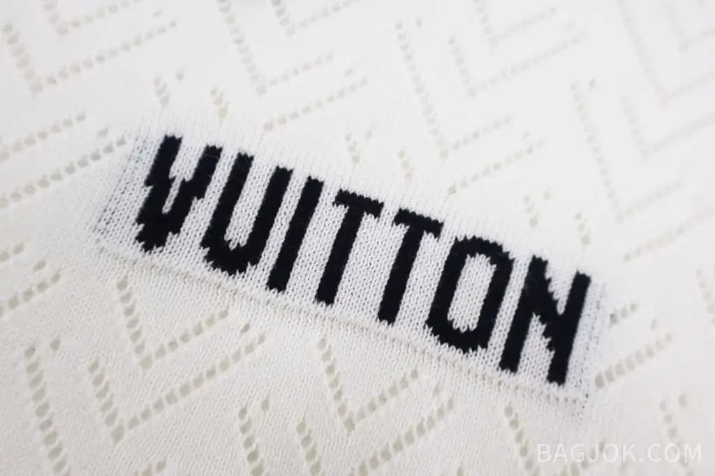 루이비통 LOUIS VUITTON 메쉬 자카드 폴로 셔츠 상세 이미지
