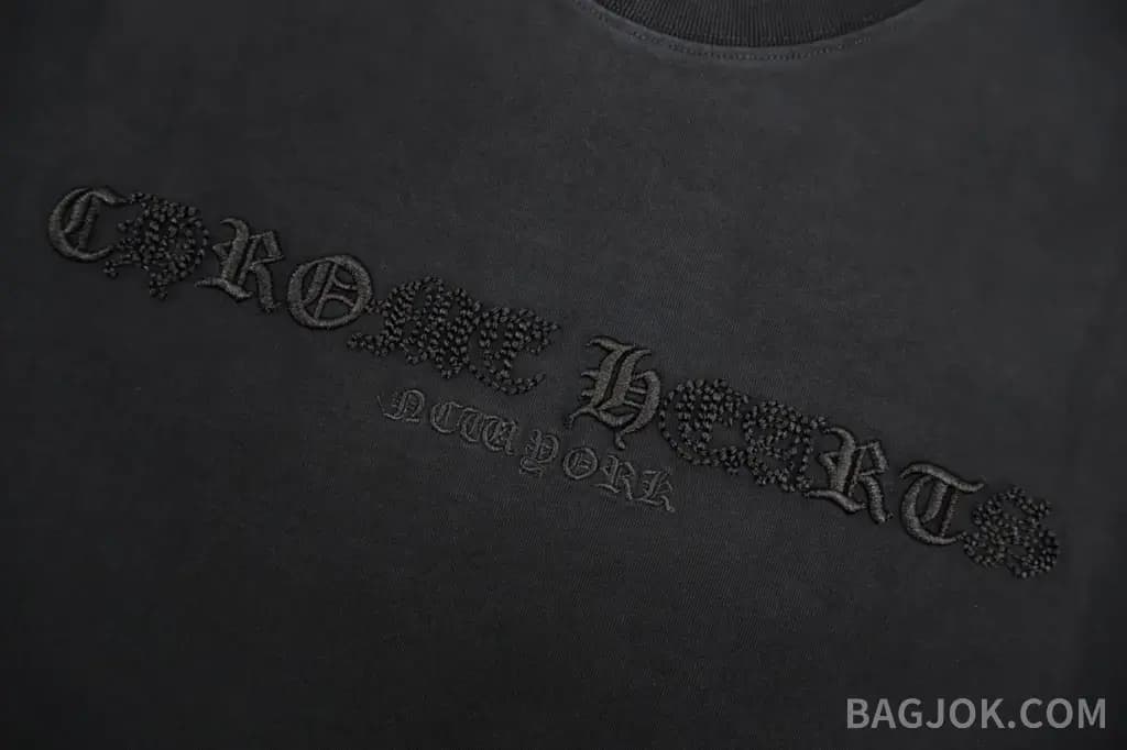 크롬하츠 CHROME HEARTS 올오버 자수 헤비웨이트 티셔츠 상세 이미지