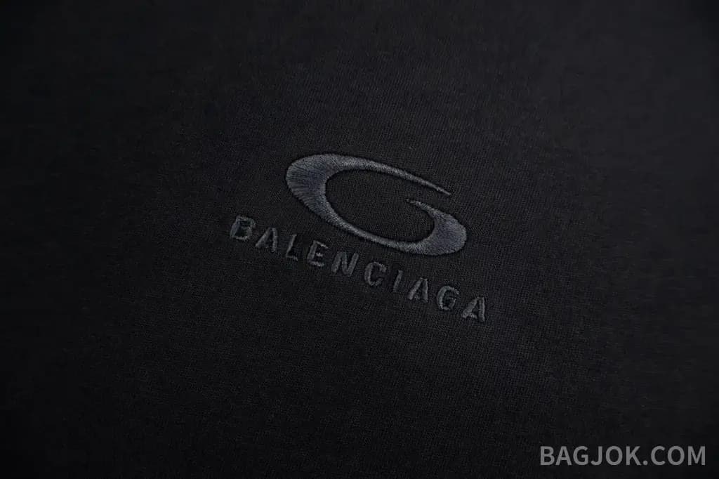 발렌시아가 BALENCIAGA 파리 레터 자수 핸드페인팅 그래피티 티셔츠 상세 이미지