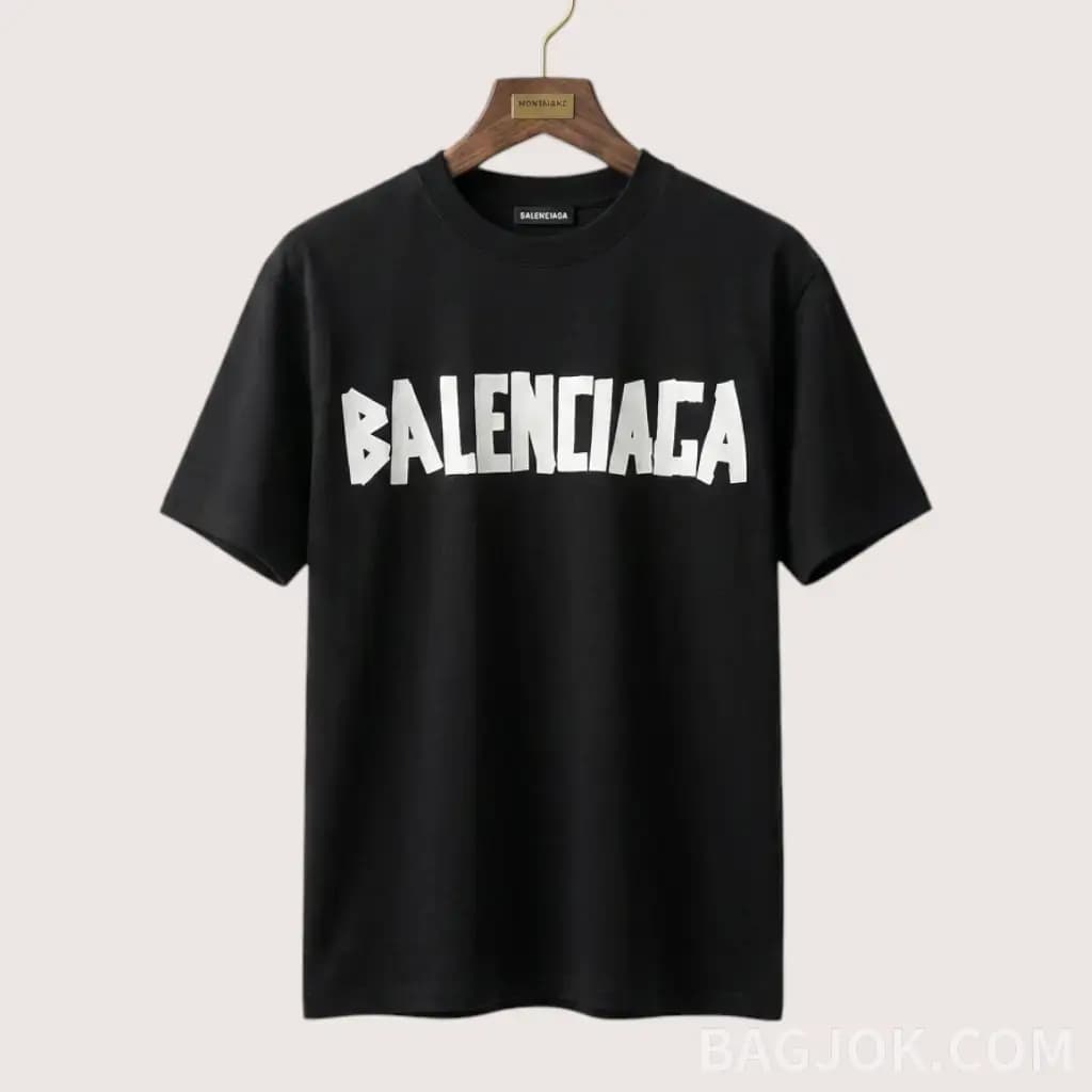 BALENCIAGA 헤비듀티 프린트 크루넥 반팔 티셔츠_대표이미지