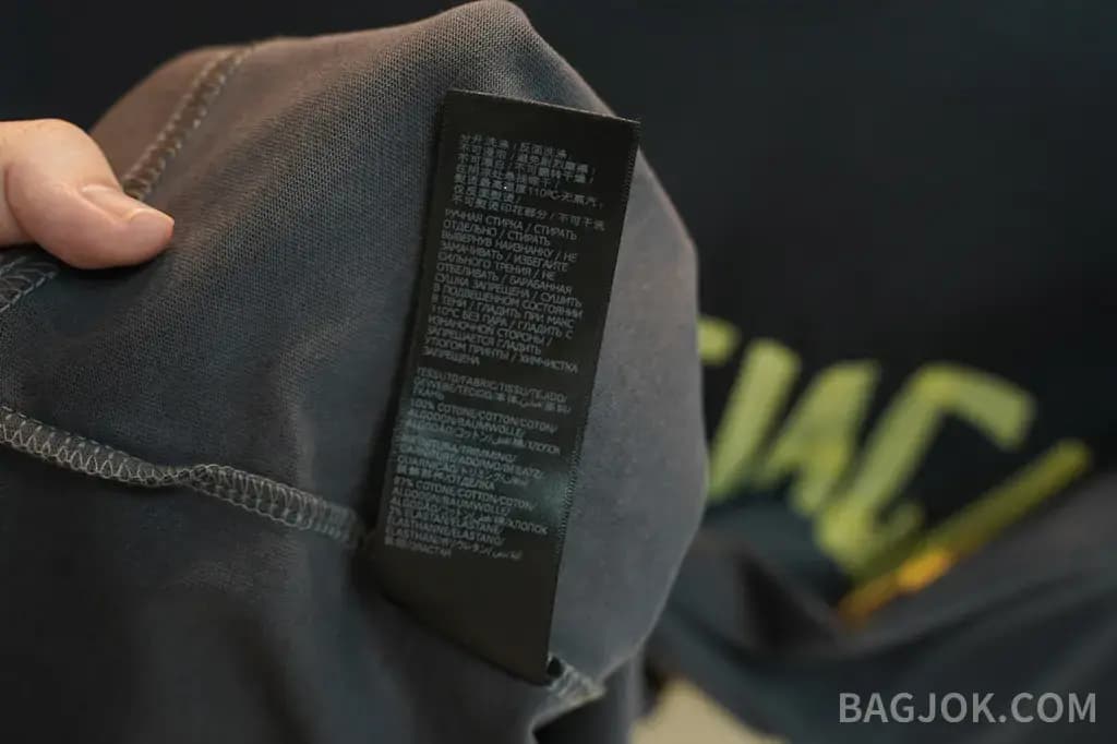 발렌시아가 BALENCIAGA 헤비듀티 프린트 크루넥 반팔 티셔츠 상세 이미지