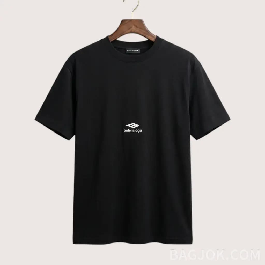 BALENCIAGA M 로고 오버핏 크루넥 반팔 티셔츠_대표이미지
