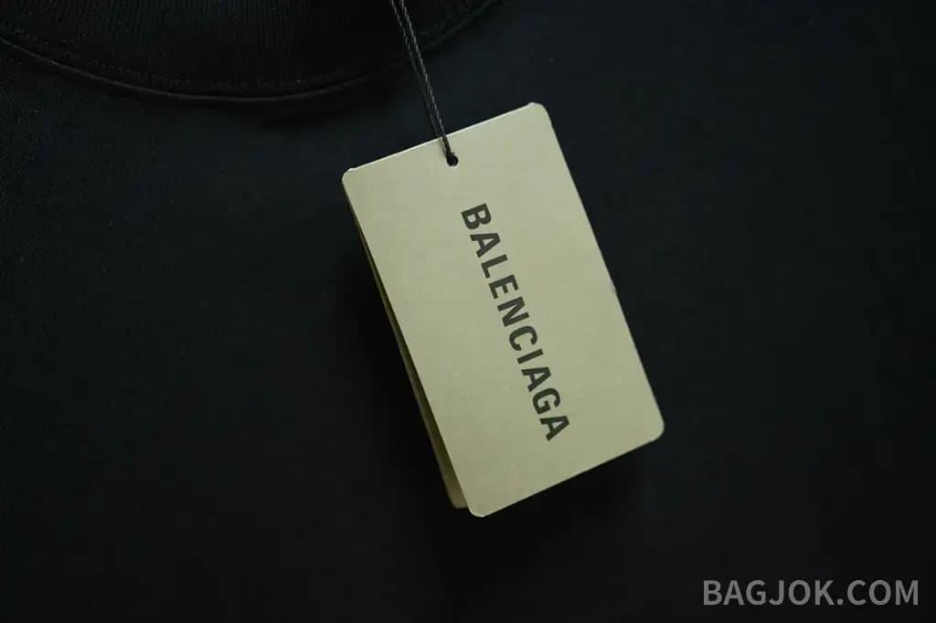 발렌시아가 BALENCIAGA M 로고 오버핏 크루넥 반팔 티셔츠 상세 이미지