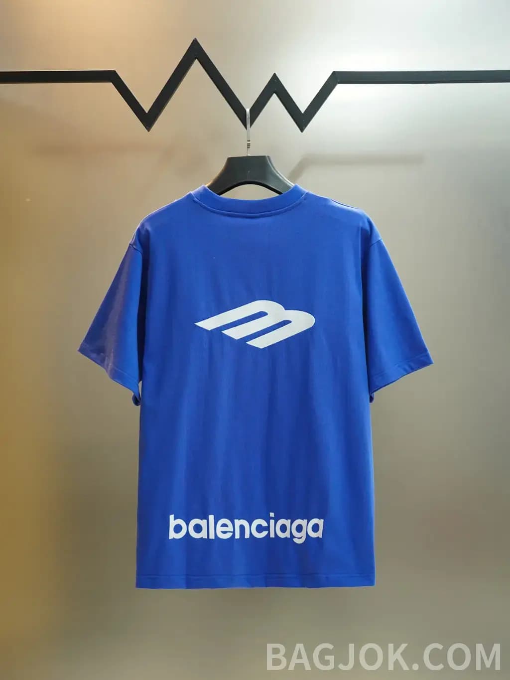 발렌시아가 BALENCIAGA M 로고 오버핏 크루넥 반팔 티셔츠 상세 이미지