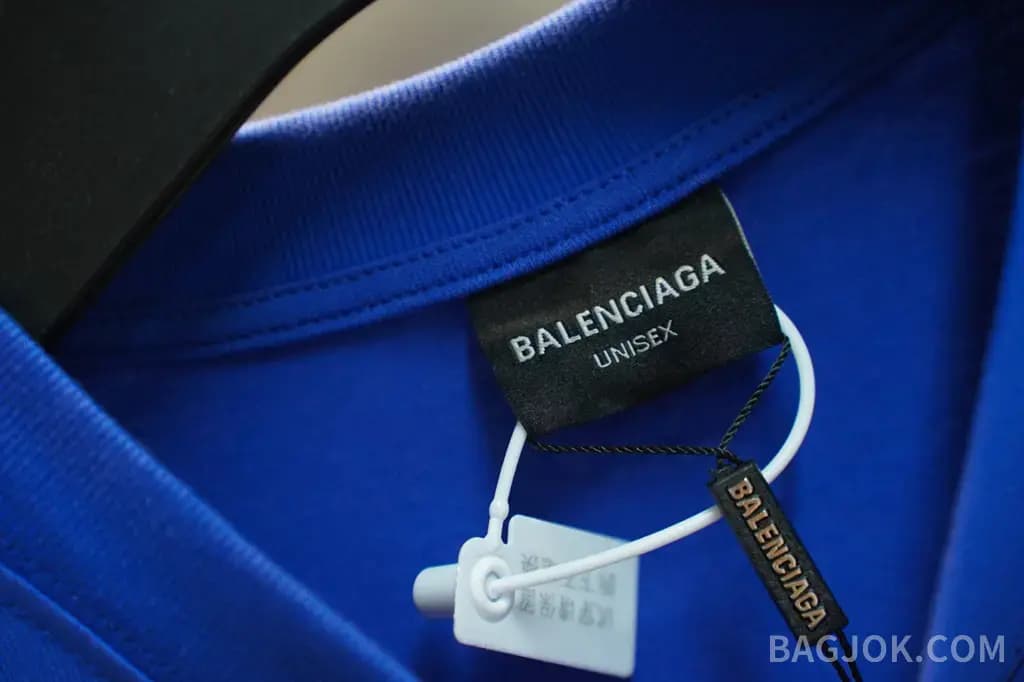 발렌시아가 BALENCIAGA M 로고 오버핏 크루넥 반팔 티셔츠 상세 이미지
