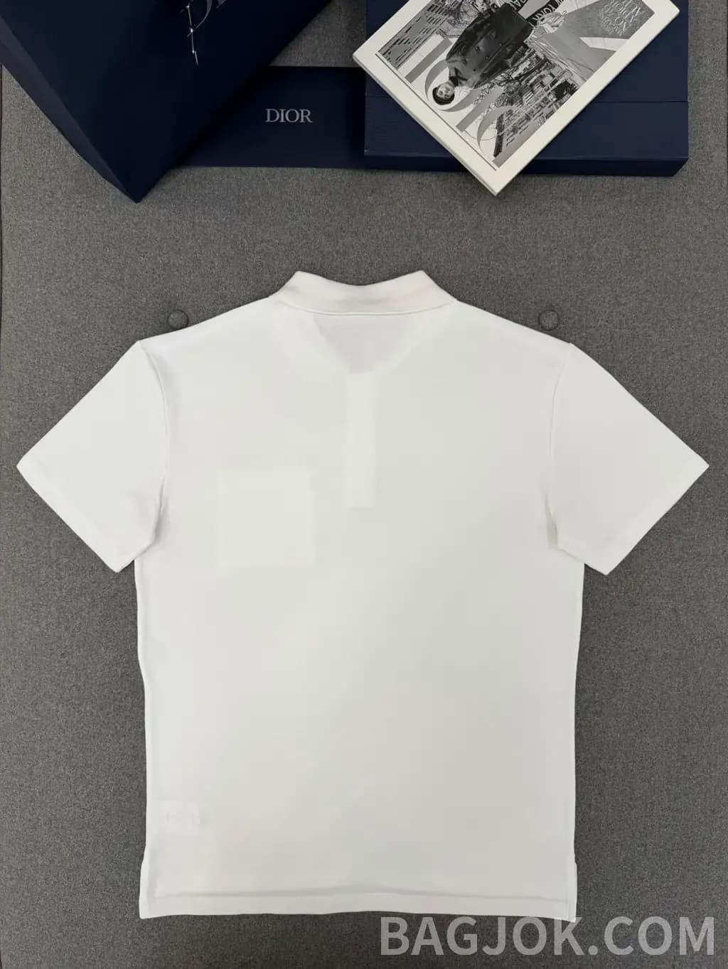 디올 DIOR 시그니처 자수 포켓 폴로 셔츠 상세 이미지