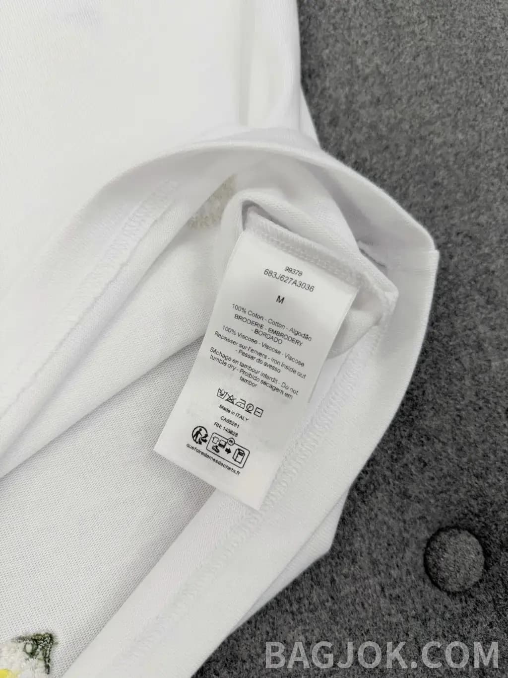 디올 DIOR 마르그리트 데이지 자수 티셔츠 상세 이미지