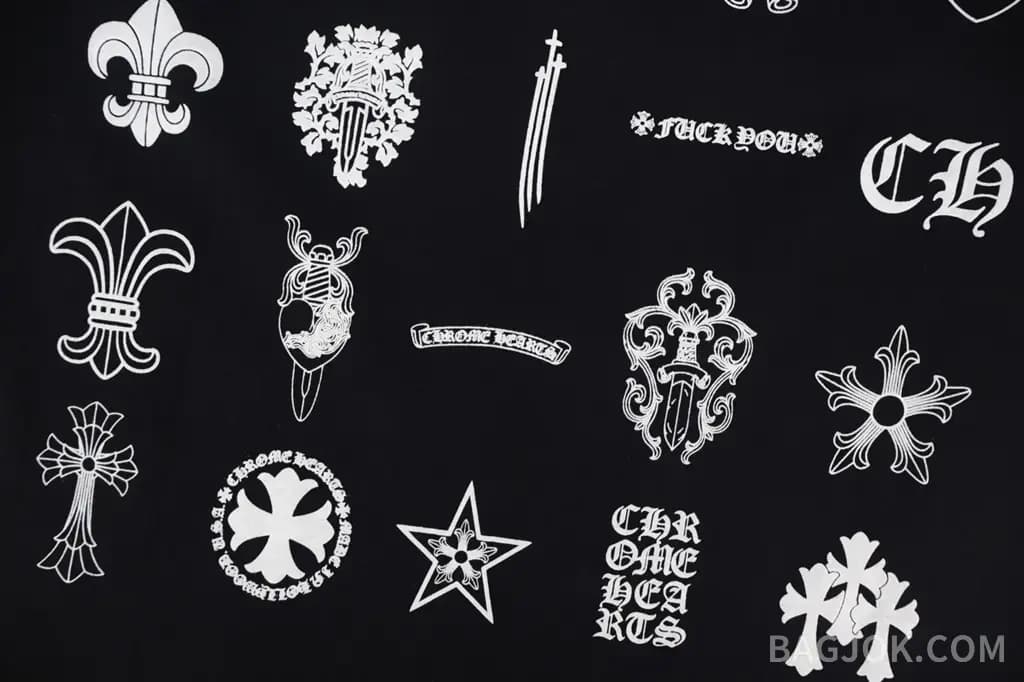 크롬하츠 CHROME HEARTS 올오버 프린트 그래픽 반팔 티셔츠 상세 이미지