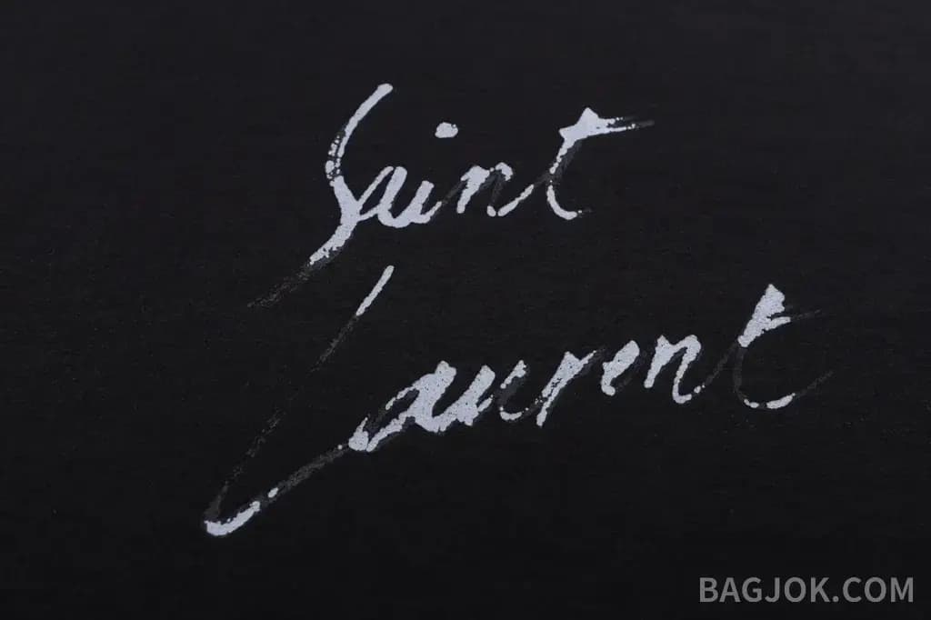 생로랑 SAINT LAURENT 시그니처 그래픽 티셔츠 상세 이미지