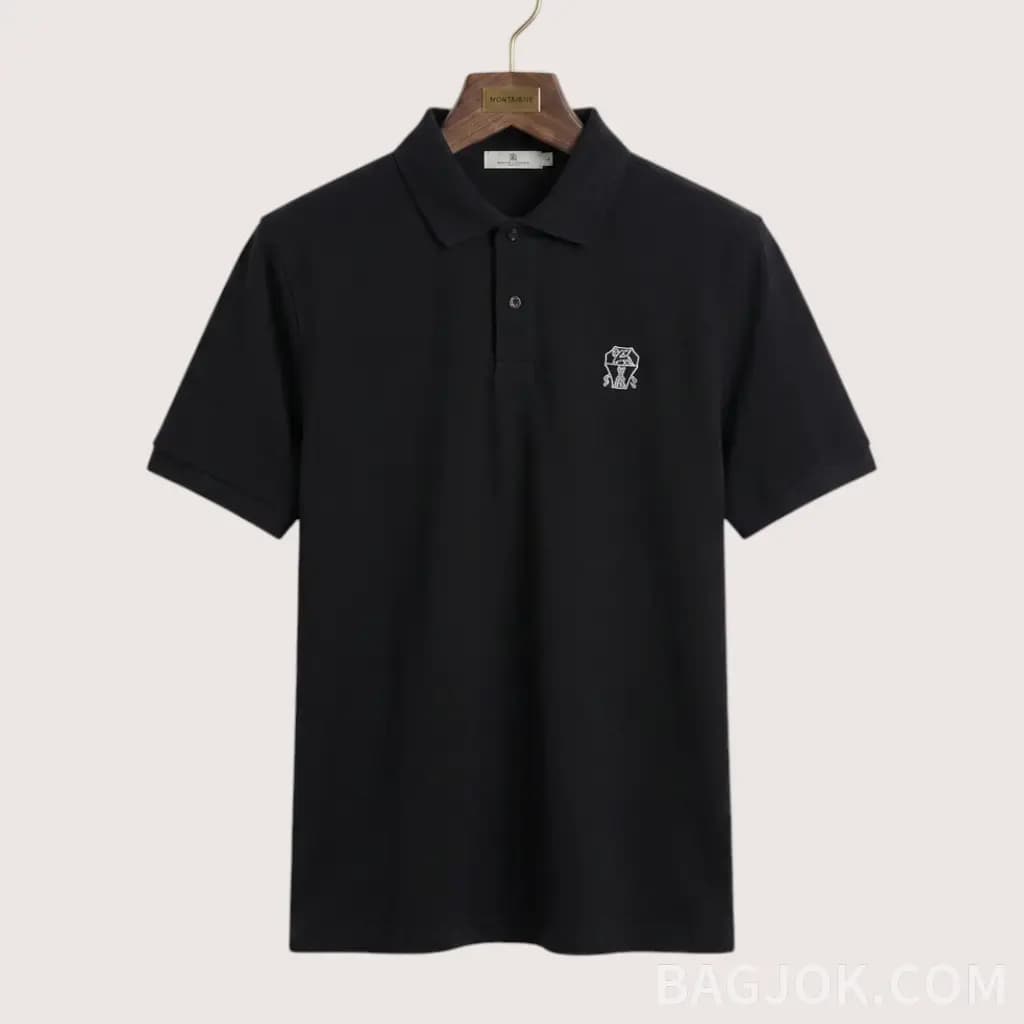 BRUNELLO CUCINELLI 머서라이즈드 폴로 셔츠_대표이미지