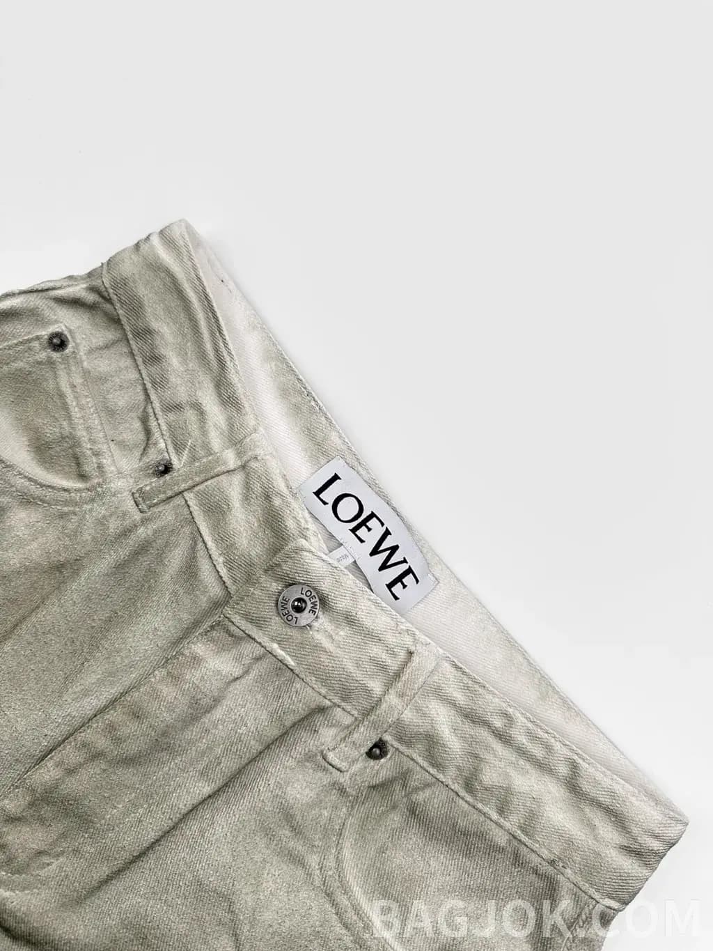 로에베 LOEWE 클라우드 다이 스모키 데님 팬츠 상세 이미지