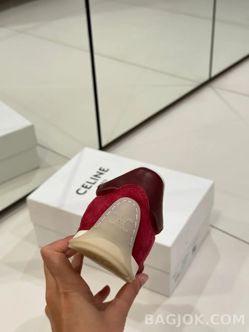 셀린느 셀린느 레이서 로우 스니커즈 상세 이미지
