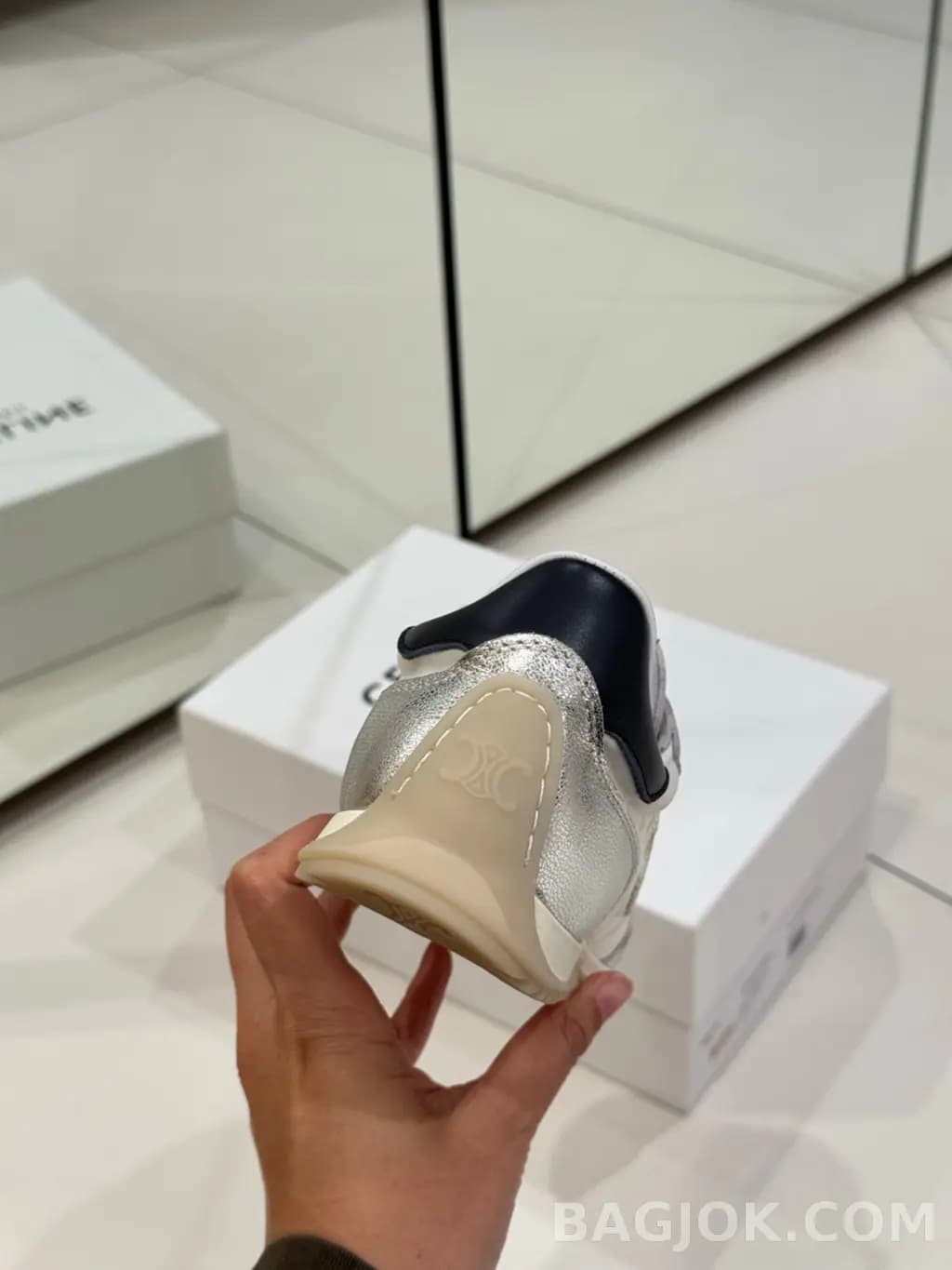 셀린느 셀린느 레이서 로우 스니커즈 상세 이미지