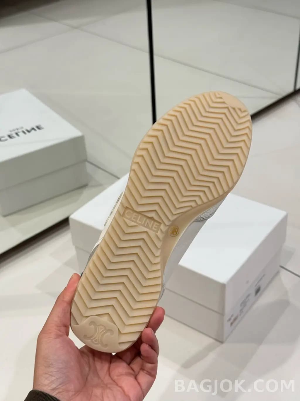 셀린느 셀린느 레이서 로우 스니커즈 상세 이미지