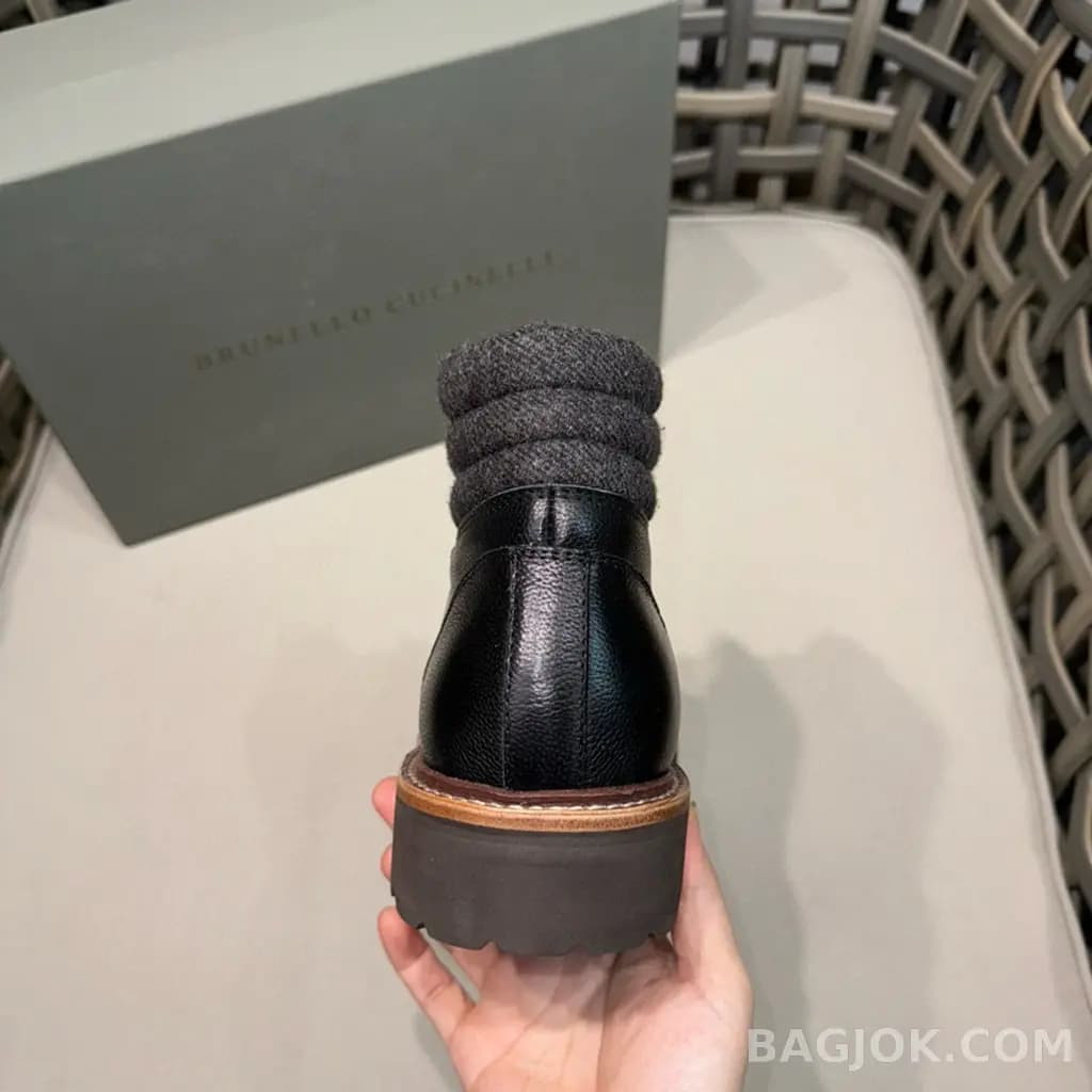 보스넬로쿠치넬리 보스넬로 쿠치넬리 앵클 부츠 상세 이미지