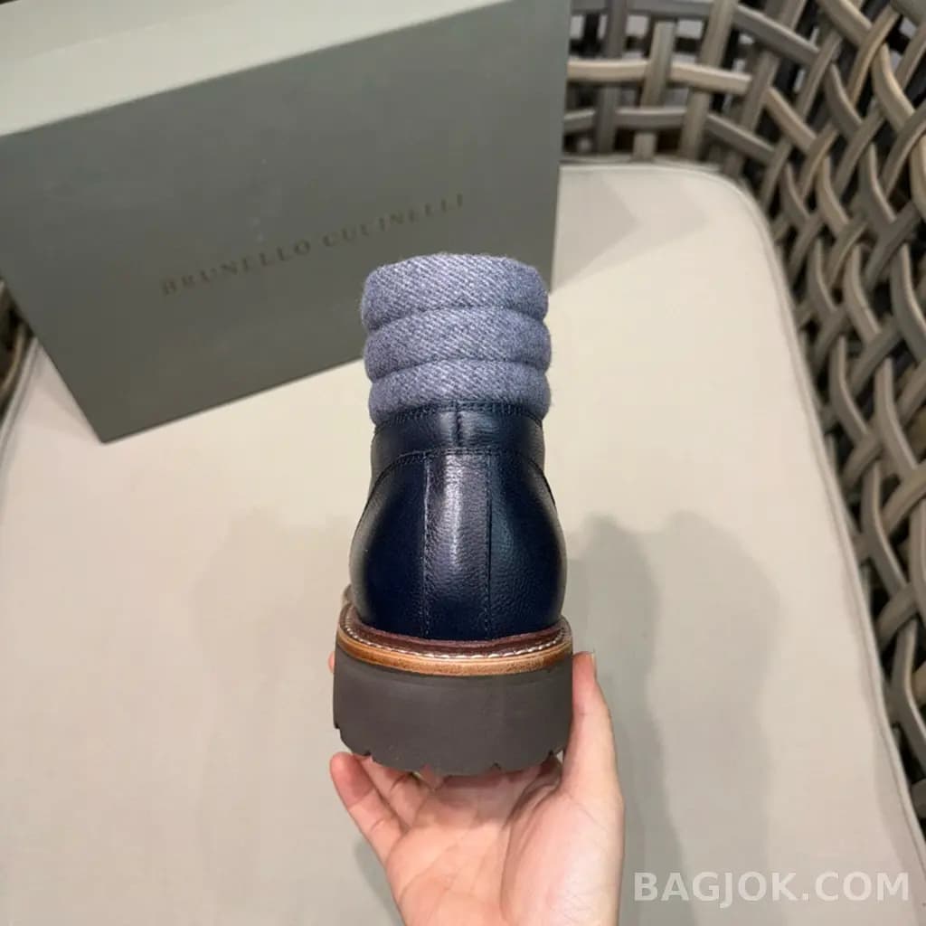 보스넬로쿠치넬리 보스넬로 쿠치넬리 앵클 부츠 상세 이미지