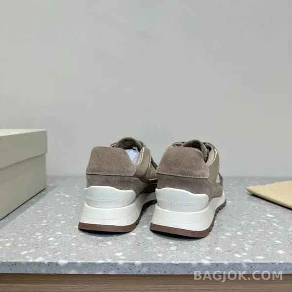 보스넬로쿠치넬리 보스넬로 쿠치넬리 크로스 패널 스니커즈 상세 이미지