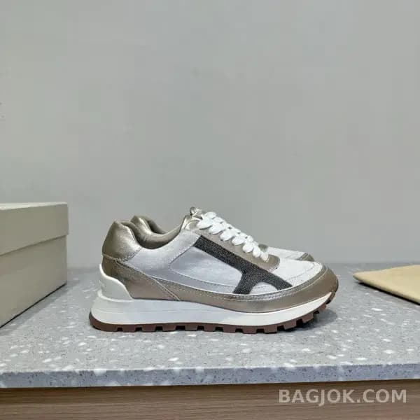 보스넬로쿠치넬리 보스넬로 쿠치넬리 크로스 패널 스니커즈 상세 이미지