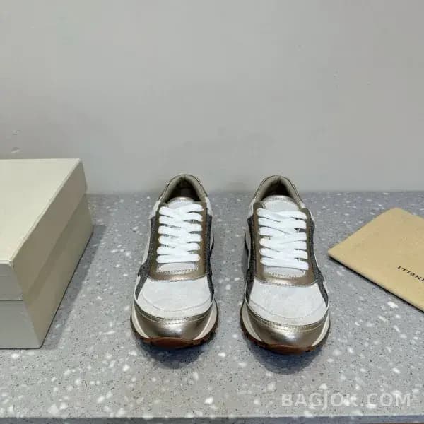 보스넬로쿠치넬리 보스넬로 쿠치넬리 크로스 패널 스니커즈 상세 이미지