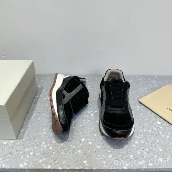 보스넬로쿠치넬리 보스넬로 쿠치넬리 크로스 패널 스니커즈 상세 이미지