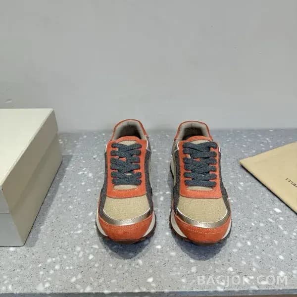보스넬로쿠치넬리 보스넬로 쿠치넬리 크로스 패널 스니커즈 상세 이미지