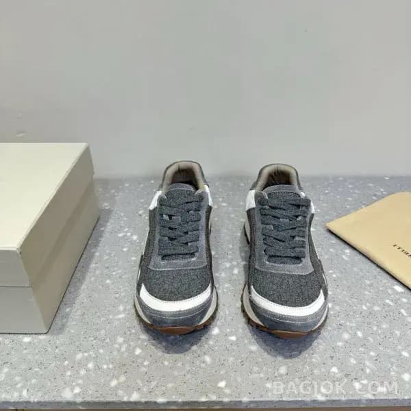 보스넬로쿠치넬리 보스넬로 쿠치넬리 크로스 패널 스니커즈 상세 이미지