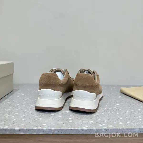 보스넬로쿠치넬리 보스넬로 쿠치넬리 콘트라스트 패널 러너 스니커즈 상세 이미지