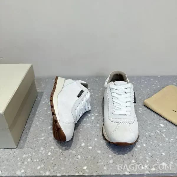 보스넬로쿠치넬리 보스넬로 쿠치넬리 콘트라스트 패널 러너 스니커즈 상세 이미지